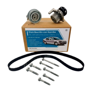KIT BANDA DE TIEMPO JETTA 2.0 A4 (BANDA, TENSOR, BOMBA DE AGUA Y TONILLOS)